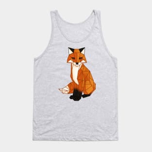 Origami fox Tank Top